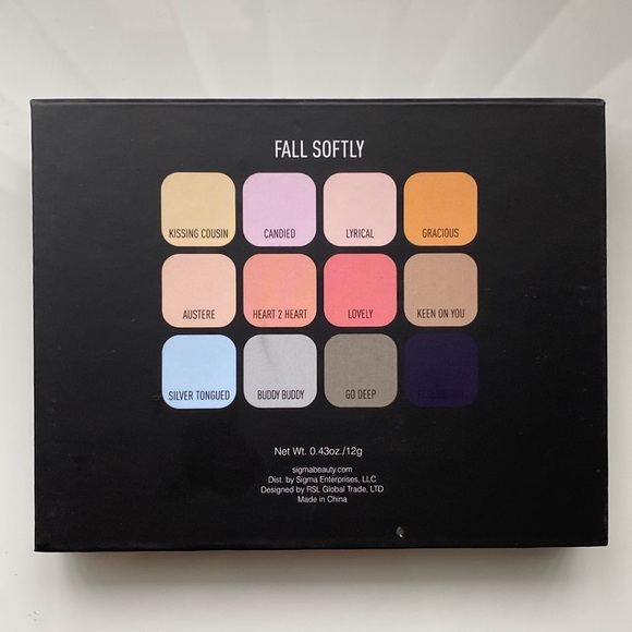 Sigma Fall Softly Eyeshadow Palette - Picture 2 of 4
